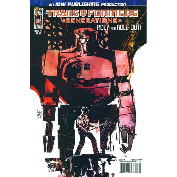Transformers, The: Generations #3A VF ; IDW Comic Book