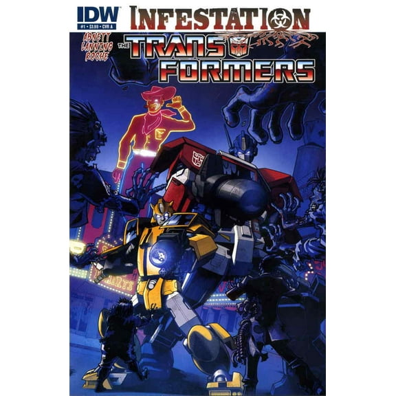 Transformers, The: Infestation #1A VF ; IDW Comic Book