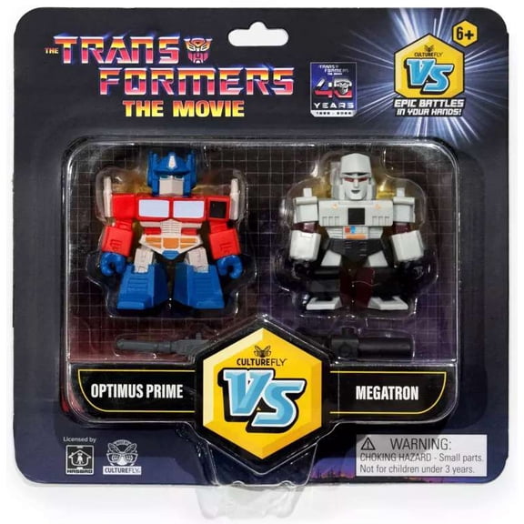 Transformers The Movie Optimus Prime vs Megatron Mini Figure 2-Pack