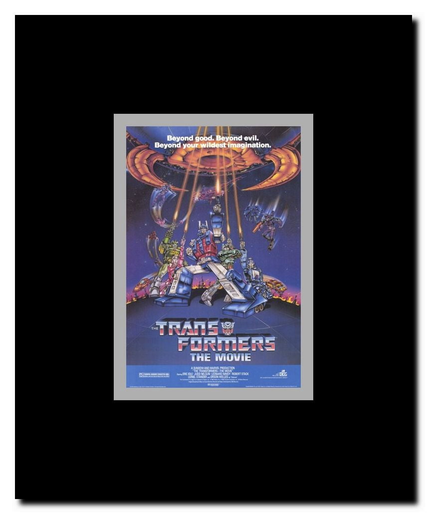 Transformers: The Movie - style A Framed Movie Poster