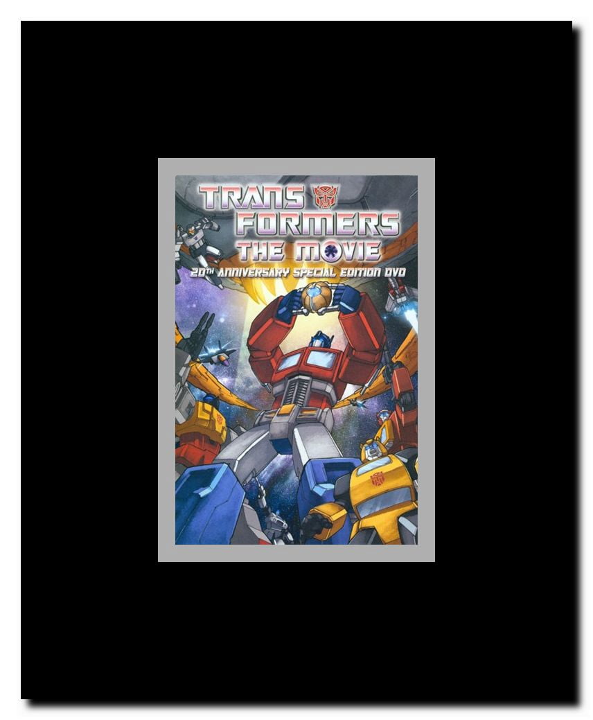 Transformers: The Movie - style B Framed Movie Poster