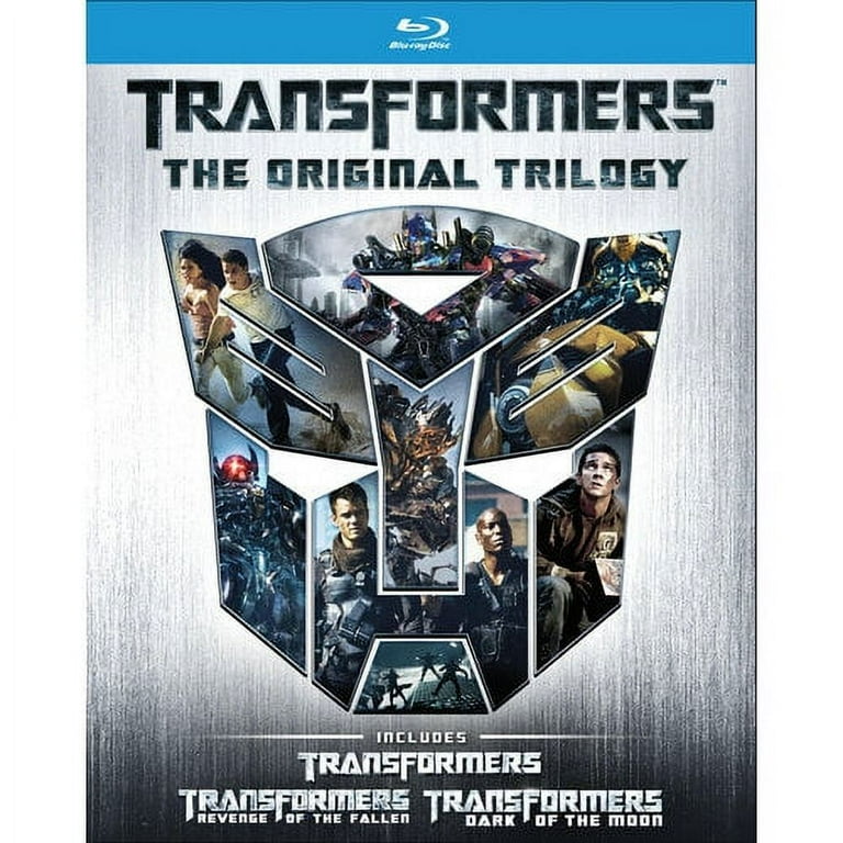 Transformers trilogy cheap blu ray