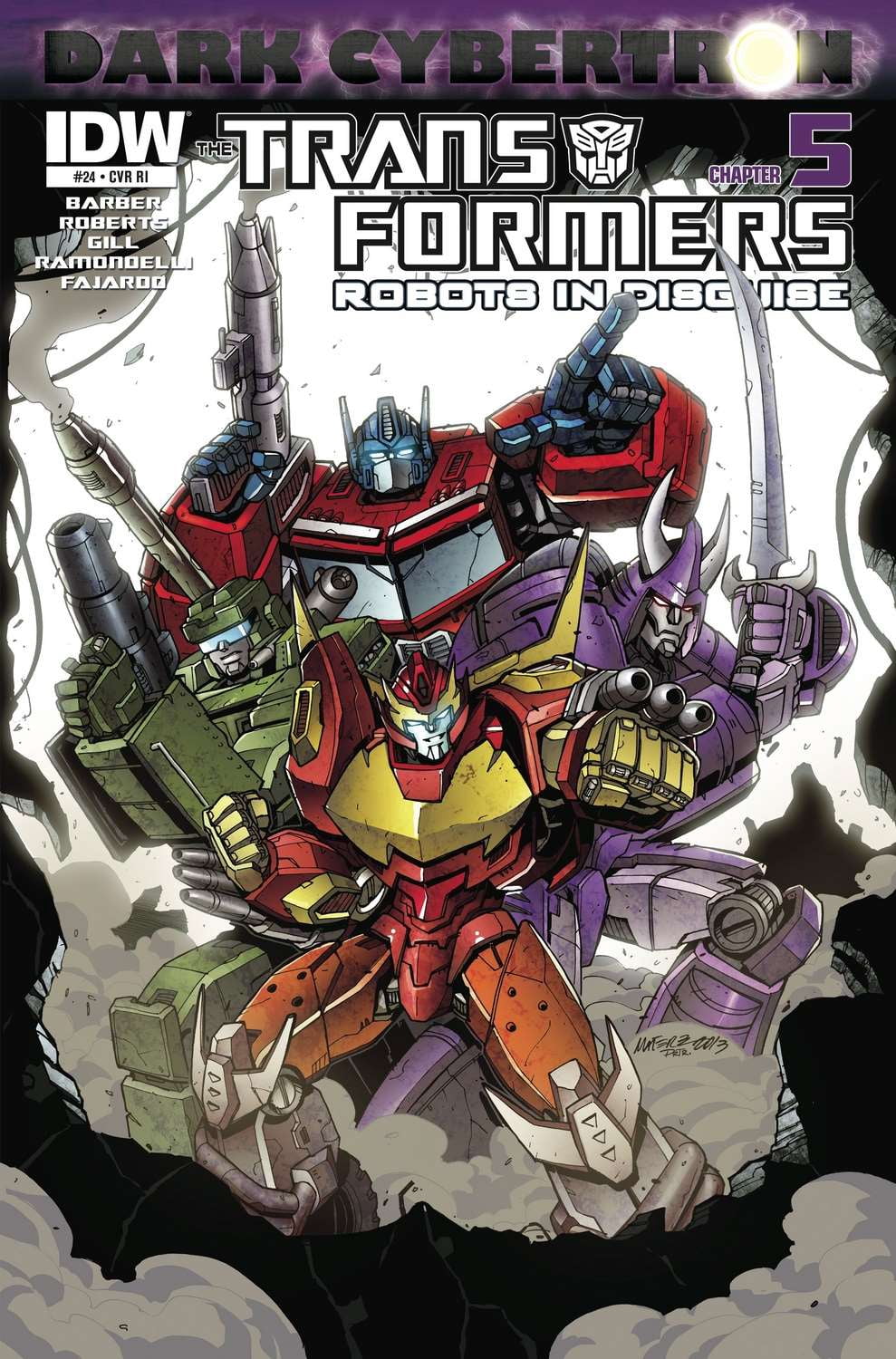Transformers, The: Robots in Disguise #24A VF ; IDW Comic Book