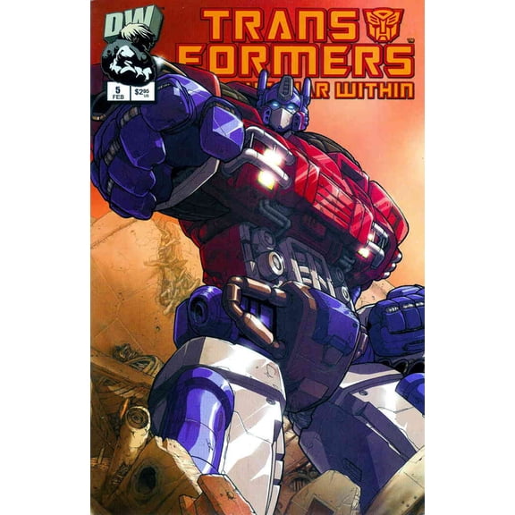Transformers: The War Within #5A VF ; Dreamwave Comic Book