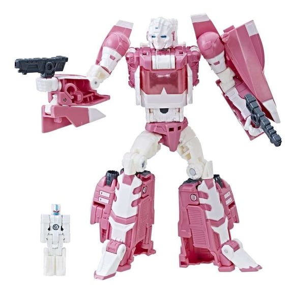 Transformers Titans Return Arcee Action Figure 3-Pack [Deluxe Arcee, Titan Matsers Leinad & Ultra Magnus ]