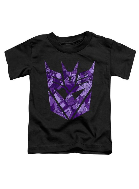 Transformers - Tonal Decepticon - Toddler Short Sleeve Shirt - 3T