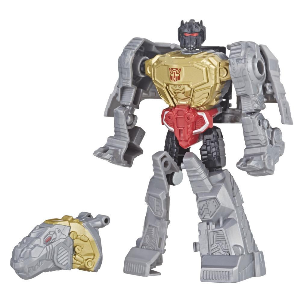 Transformers Toys Authentics Bravo Grimlock Action Figure (4.5)