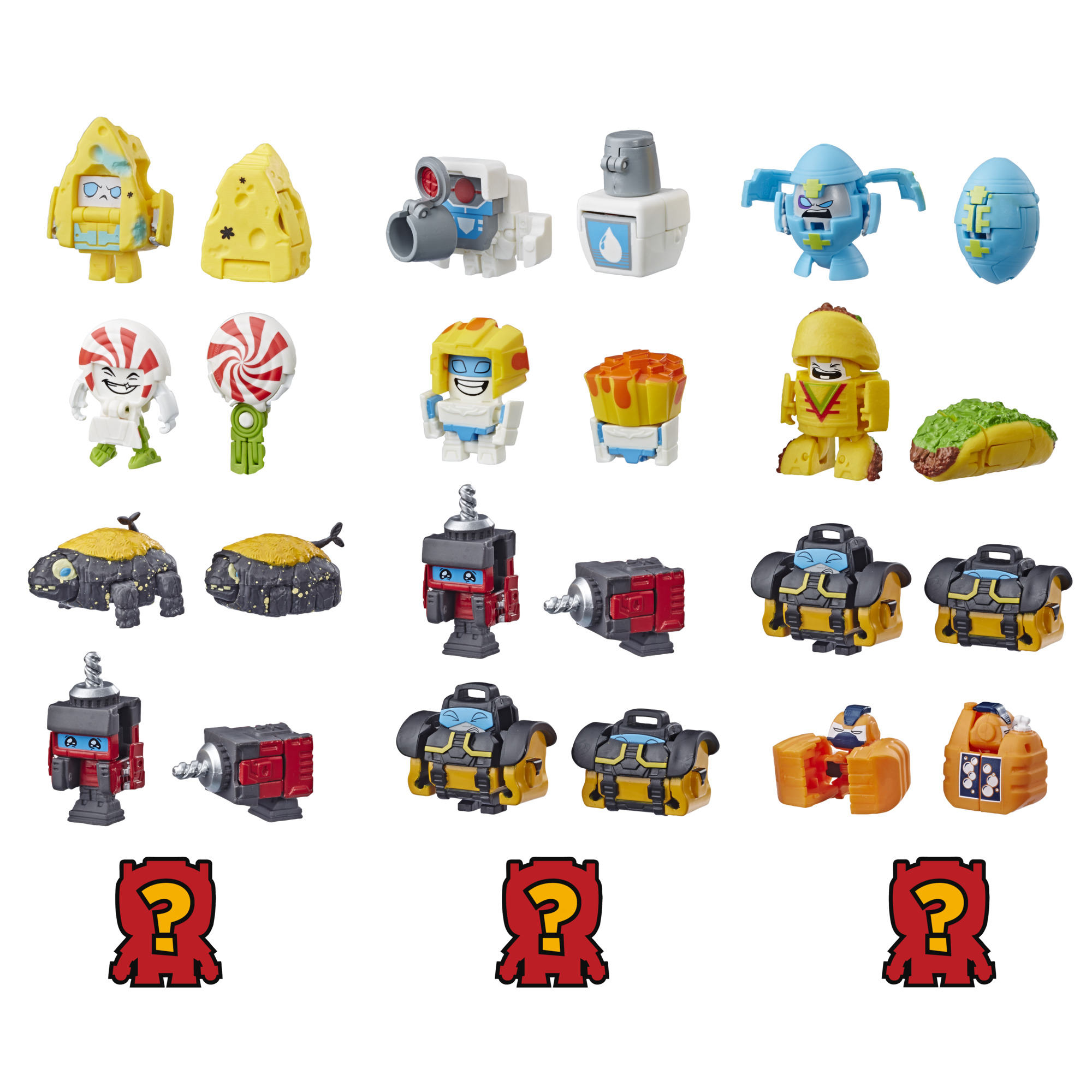 Transformers Toys BotBots Series 2 Shed Heads 5-Pack - image 1 of 7