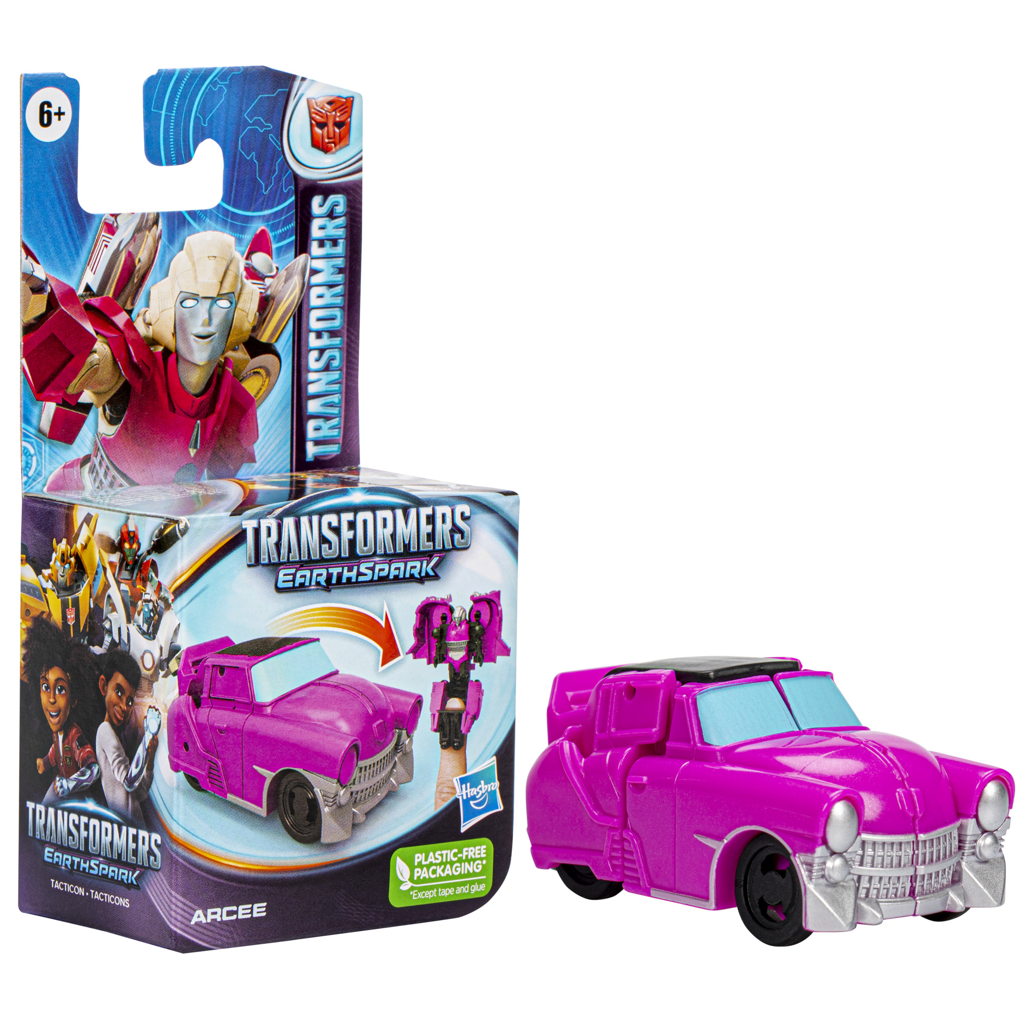 Transformers Toys EarthSpark Tacticon Arcee Action Figure - Walmart.com