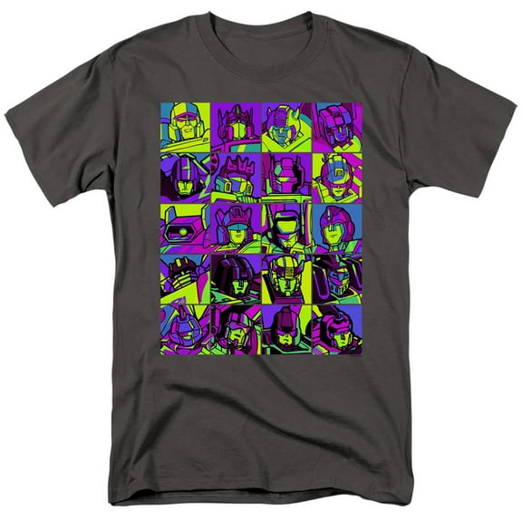 Transformers - Transformer Squares - Short Sleeve Shirt - XX-Large