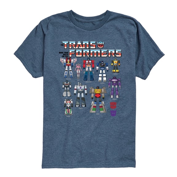 Transformers - Transformers Grid - Youth Boys Short Sleeve Graphic T-Shirt