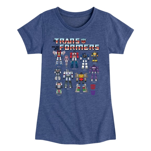 Transformers - Transformers Grid - Youth Girls Fitted Short Sleeve T-Shirt