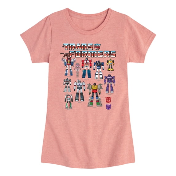 Transformers - Transformers Grid - Youth Girls Fitted Short Sleeve T-Shirt