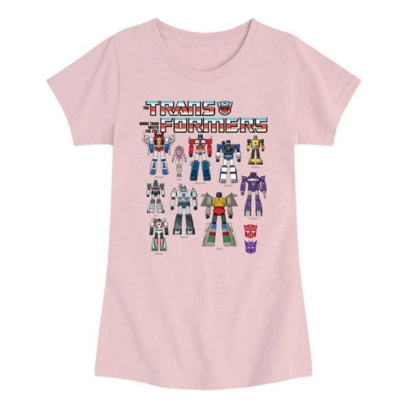 Transformers - Transformers Grid - Youth Girls Fitted Short Sleeve T-Shirt