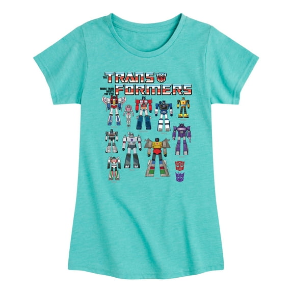 Transformers - Transformers Grid - Youth Girls Fitted Short Sleeve T-Shirt