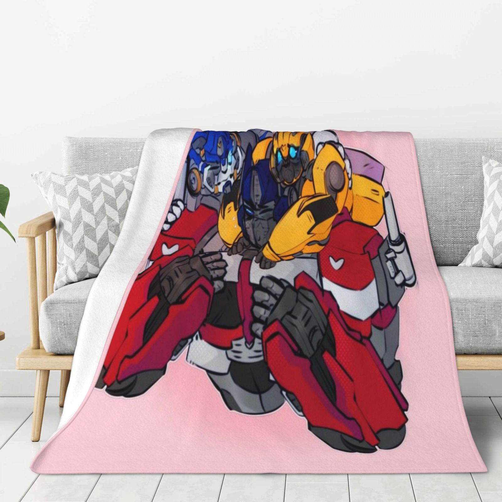 Transformers TransformersInspired Flannel Fleece Blanket For All