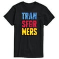 thumbnail image 1 of Transformers - Transformers Logo Color Block - Adult Short Sleeve Tee, 1 of 5