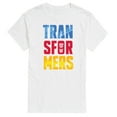 thumbnail image 1 of Transformers - Transformers Logo Color Block - Adult Short Sleeve Tee, 1 of 5