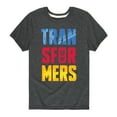thumbnail image 1 of Transformers - Transformers Logo Color Block - Kids Toddler And Youth Short Sleeve T - Shirt, 1 of 4