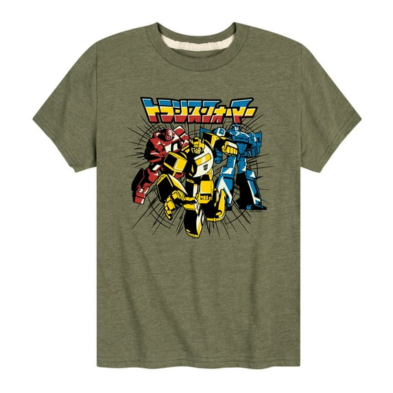Transformers - Transformers Noir Group - Kids Toddler And Youth Short Sleeve T - Shirt