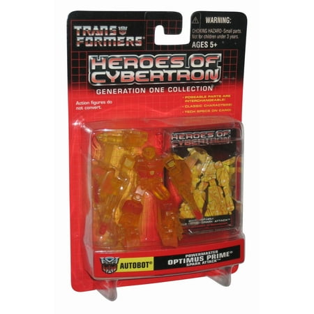 Transformers Heroes of Cybertron G1 Powermaster Optimus Prime Spark Attack Figure