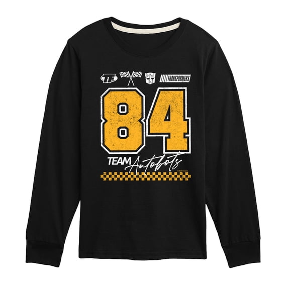 Transformers - Transformers Racing Jersey - Youth Boys Long Sleeve Graphic T-Shirt