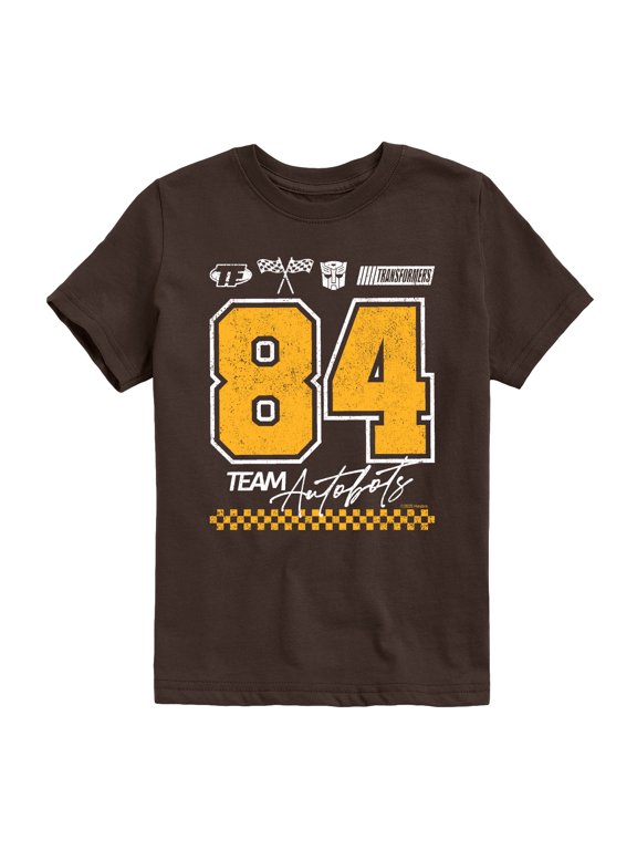 - Transformers Racing Jersey Boys' Short Sleeve Graphic T-Shirt
