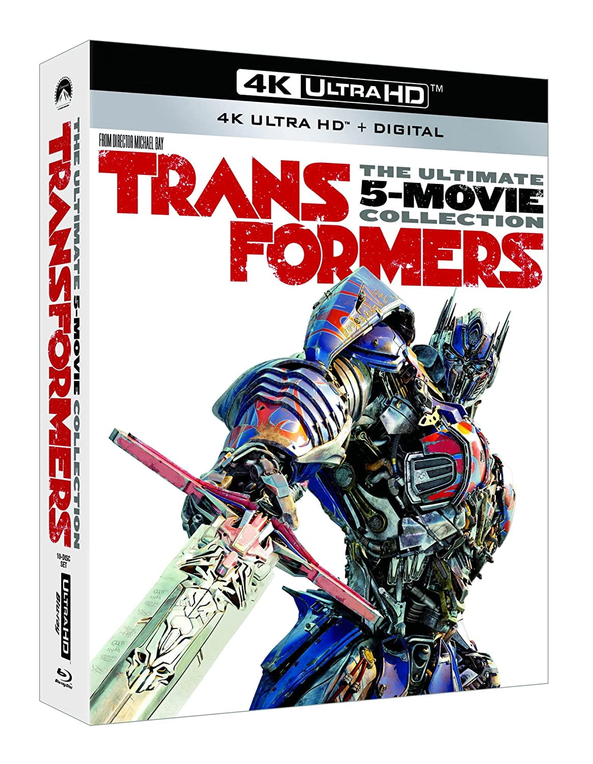 Paramount Transformers: Ultimate 5-Movie Blu-ray Pack (4K Ultra HD