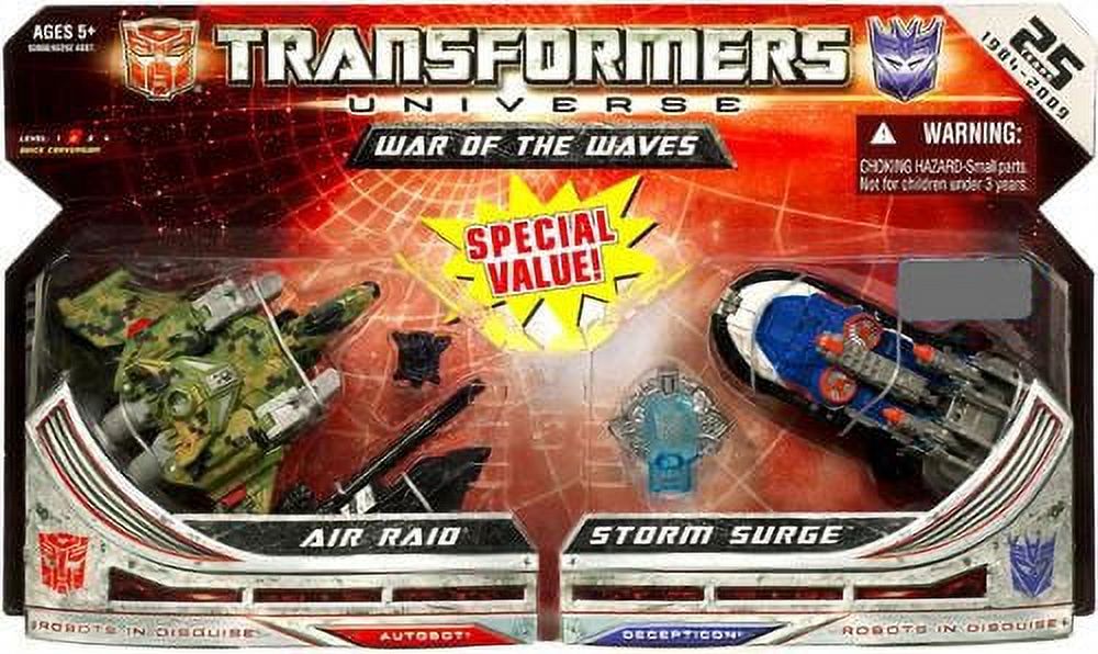 Transformers Universe Air Raid & Storm Surge Action Figure 2-Pack [War of theWaves] - image 1 of 1