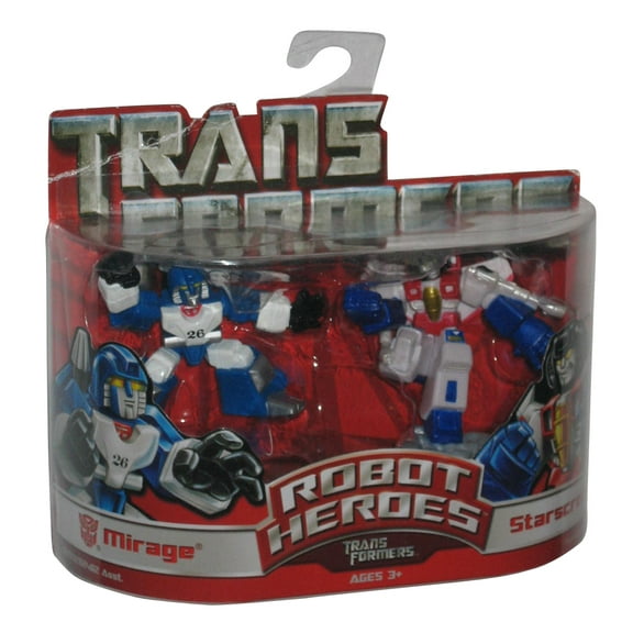 Transformers Universe Robot Heroes Ultra Mirage Vs Starscream Figure Set