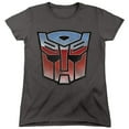 thumbnail image 1 of Transformers Vintage Autobot Logo S/S Women's T-Shirt Charcoal, 1 of 1