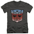 thumbnail image 1 of Transformers - Vintage Autobot Logo - Slim Fit V Neck Shirt - XX-Large, 1 of 2
