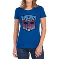 thumbnail image 1 of Transformers Vintage Autobot Logo Women's T Shirt, Royal, 2X-Large, 1 of 6