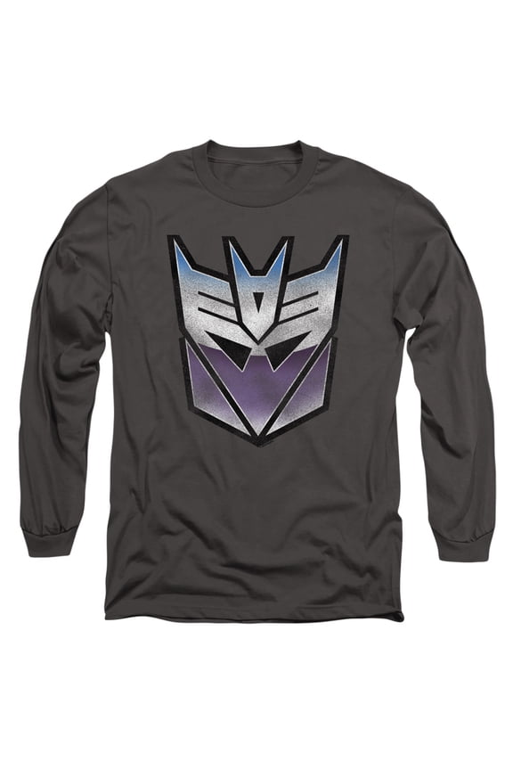 - Vintage Decepticon Logo - Long Sleeve Shirt - Large