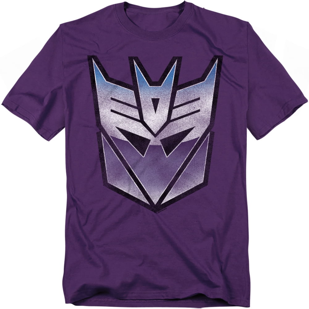 Transformers T-Shirt Vintage Decepticon Logo Unisex Graphic Tee For Men & Women