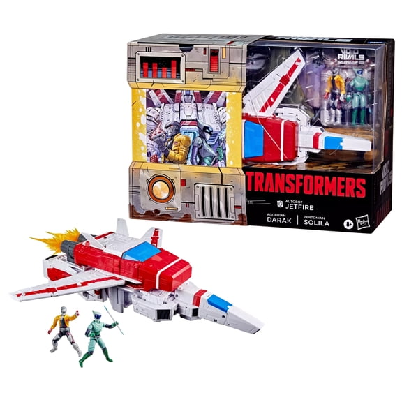 Transformers Commander Class Jetfire Void Rivals Set Action Figure