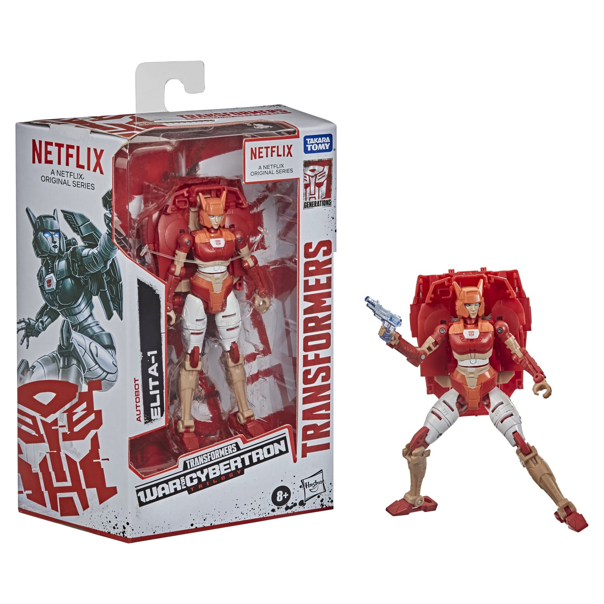 Transformers: War for Cybertron Autobot Elita 1 Kids Toy Action Figure for Boys and Girls (6") - image 1 of 5