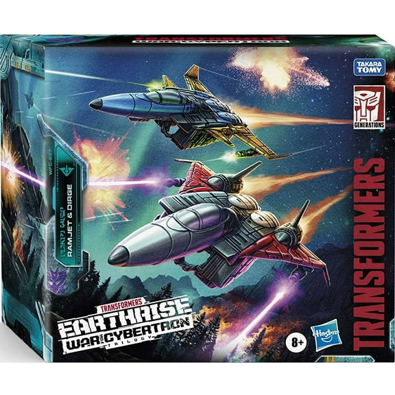 Transformers War for Cybertron: Earthrise Ramjet & Dirge Action Figure 2-Pack [Seeker Elite]