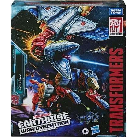 Hasbro Transformers Earthrise War for Cybertron Kids Sky Lynx Action Figure