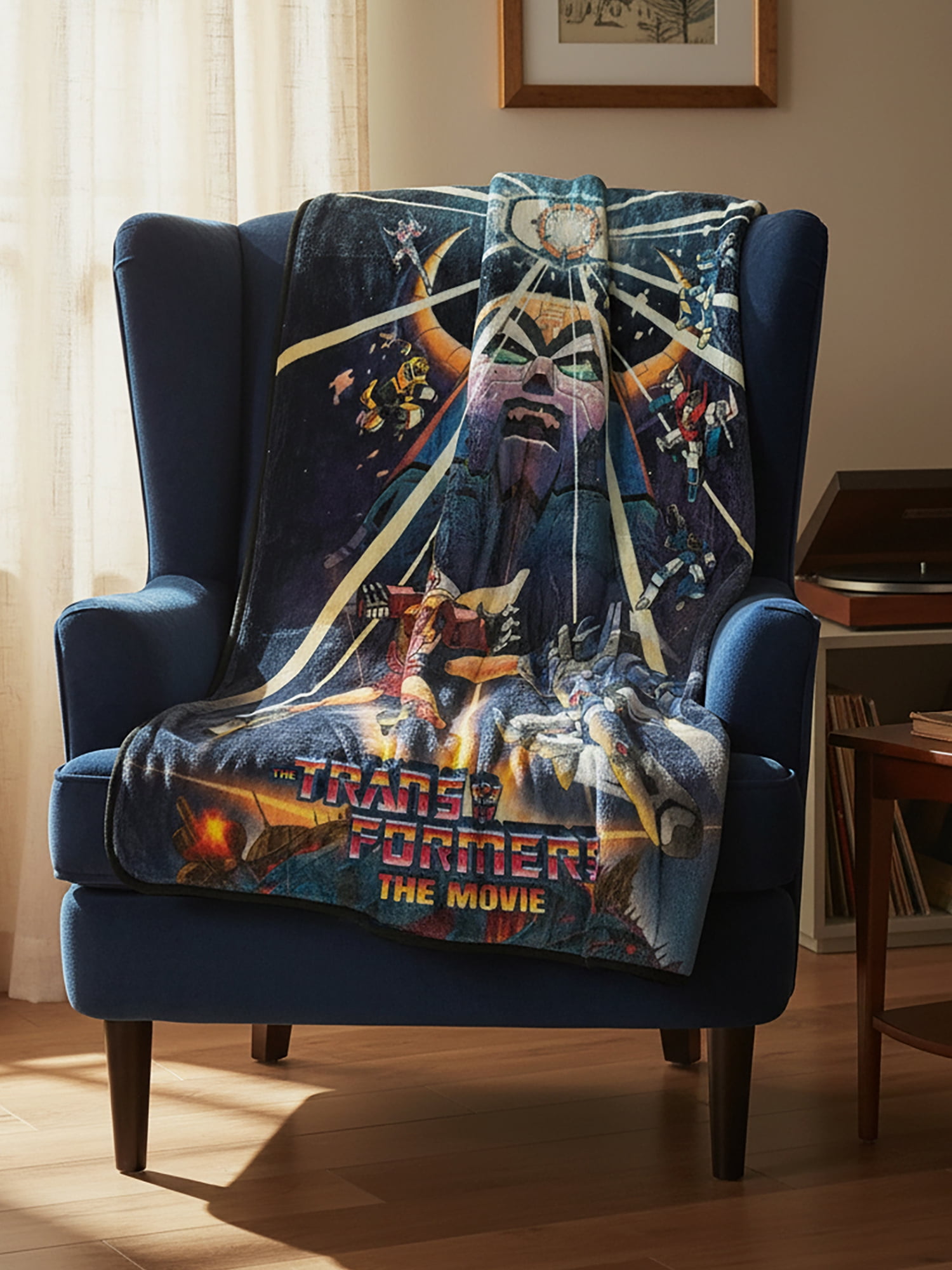 Transformers Adult Novelty Sherpa Throw Blanket, War of the Matrix