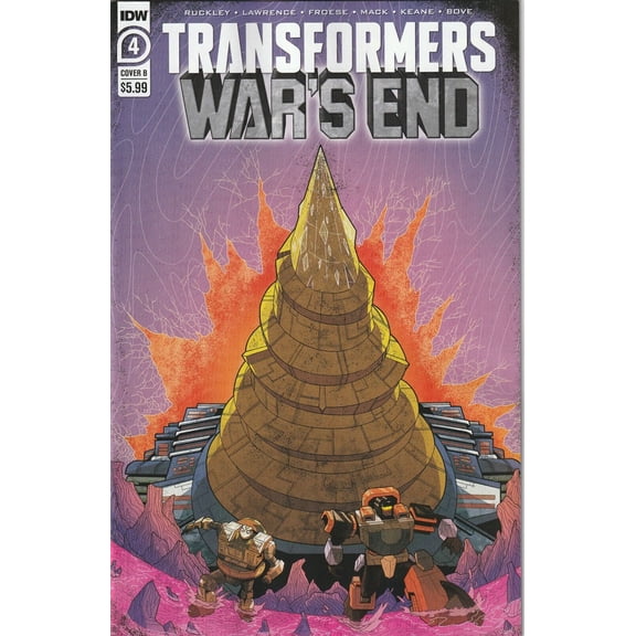 Transformers: War's End #4B VF ; IDW Comic Book