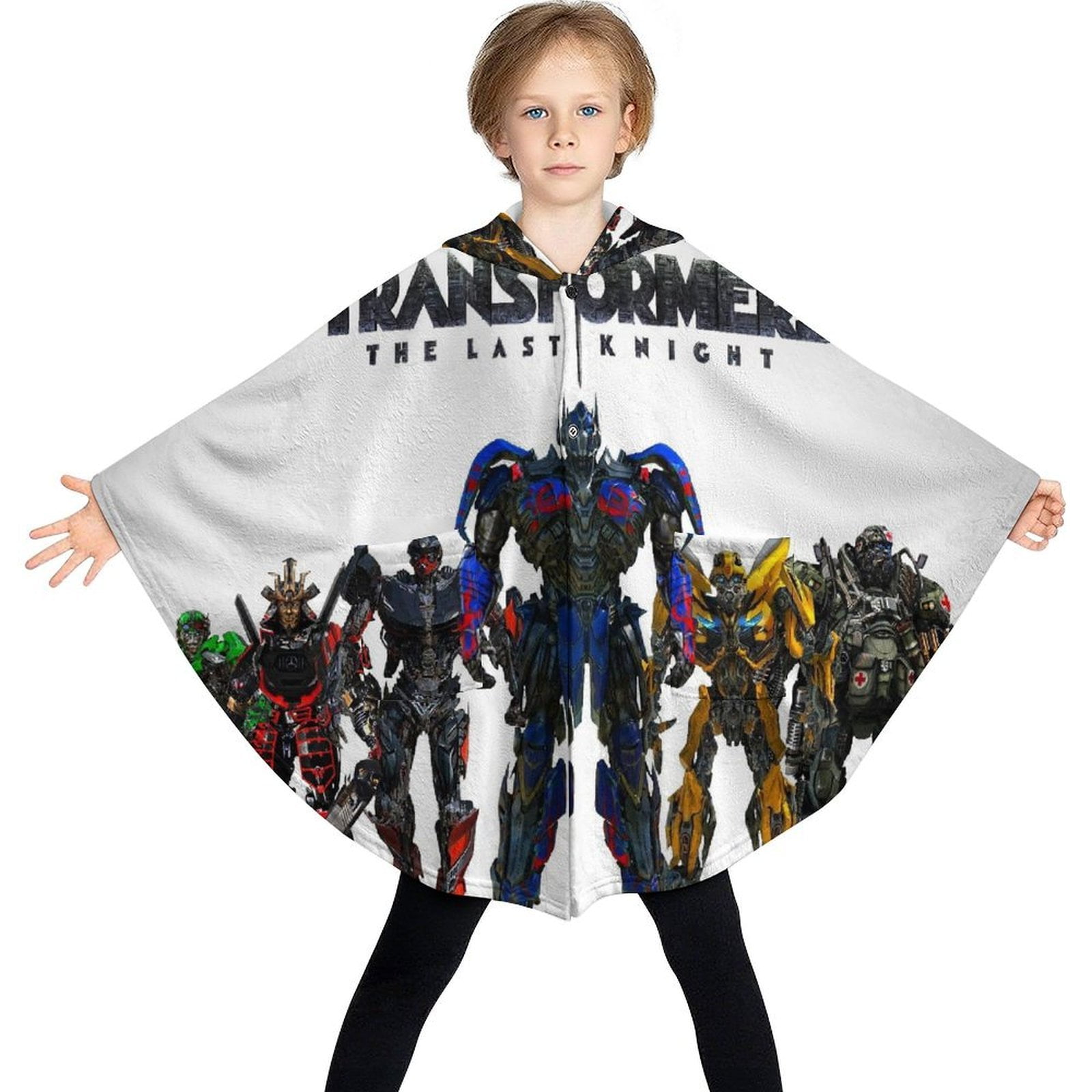 Transformers Felpa Coperta Oversize Ufficiale – Oodie Con Cappuccio Per Bambini, Varie Taglie Da 2 A 12 Anni