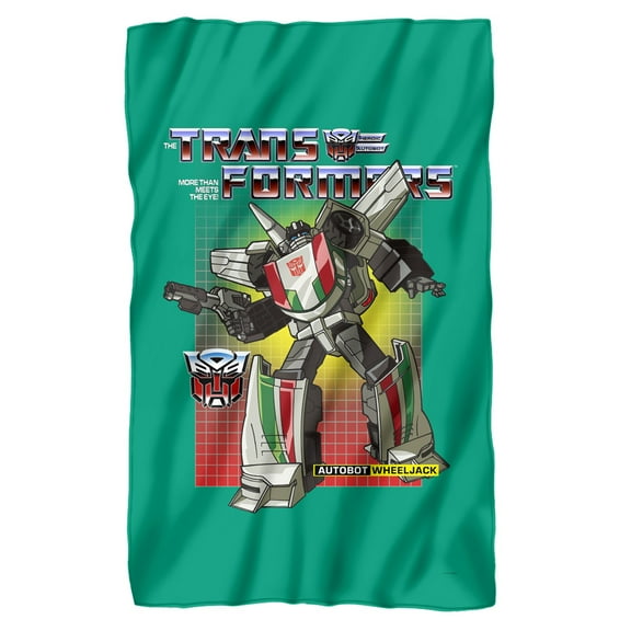 Transformers Wheeljack Fleece Blanket 36' x 58'