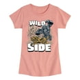 thumbnail image 1 of Transformers - Wild Side - Girls Fitted Short Sleeve T-Shirt, 1 of 4