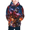 thumbnail image 1 of Youth Cartoon Hoodie Fashion Long Sleeve Kids Pullover Coat Casual Hoody Hooded Sweatshirts for Boys Girls, 1 of 8