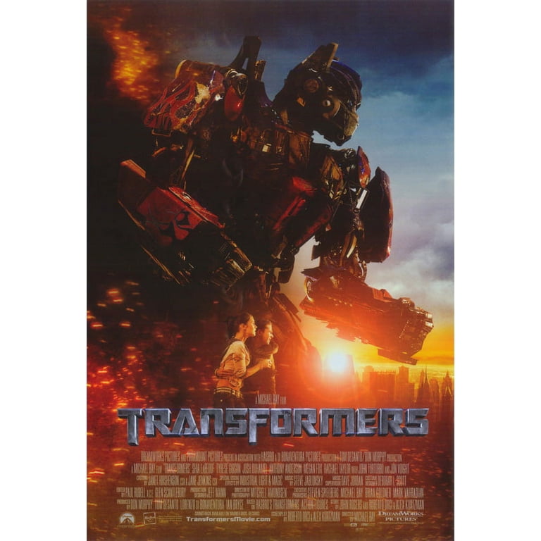 Transformers Movie Poster 2007 TRANSFORMERS FOLDED US ONE SHEET POSTER