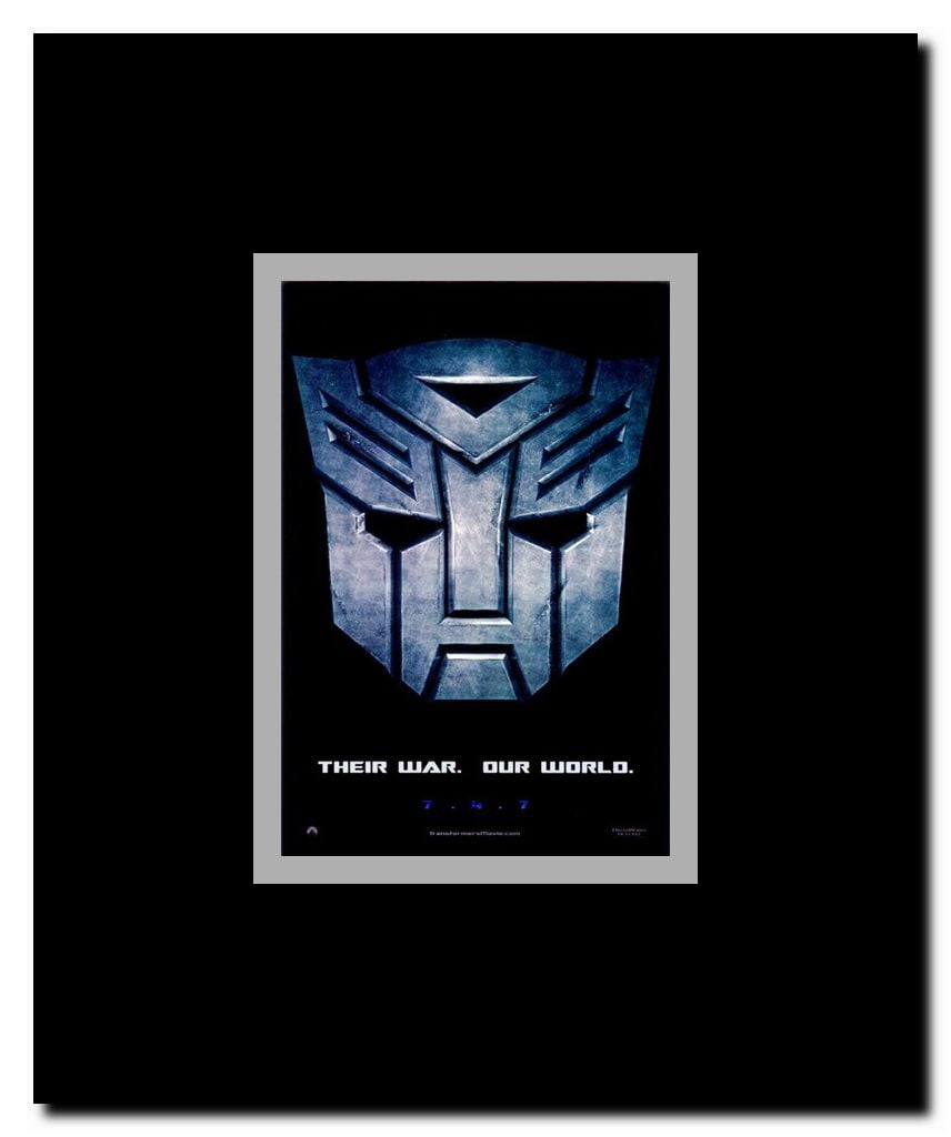 Transformers - style B Framed Movie Poster
