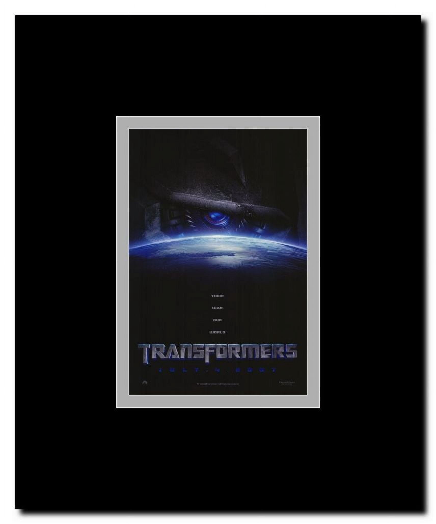 Transformers - style D Framed Movie Poster