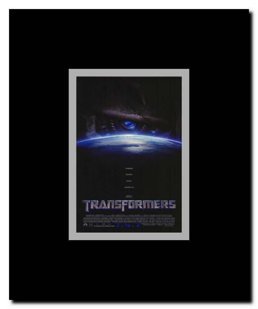 Transformers - style E Framed Movie Poster