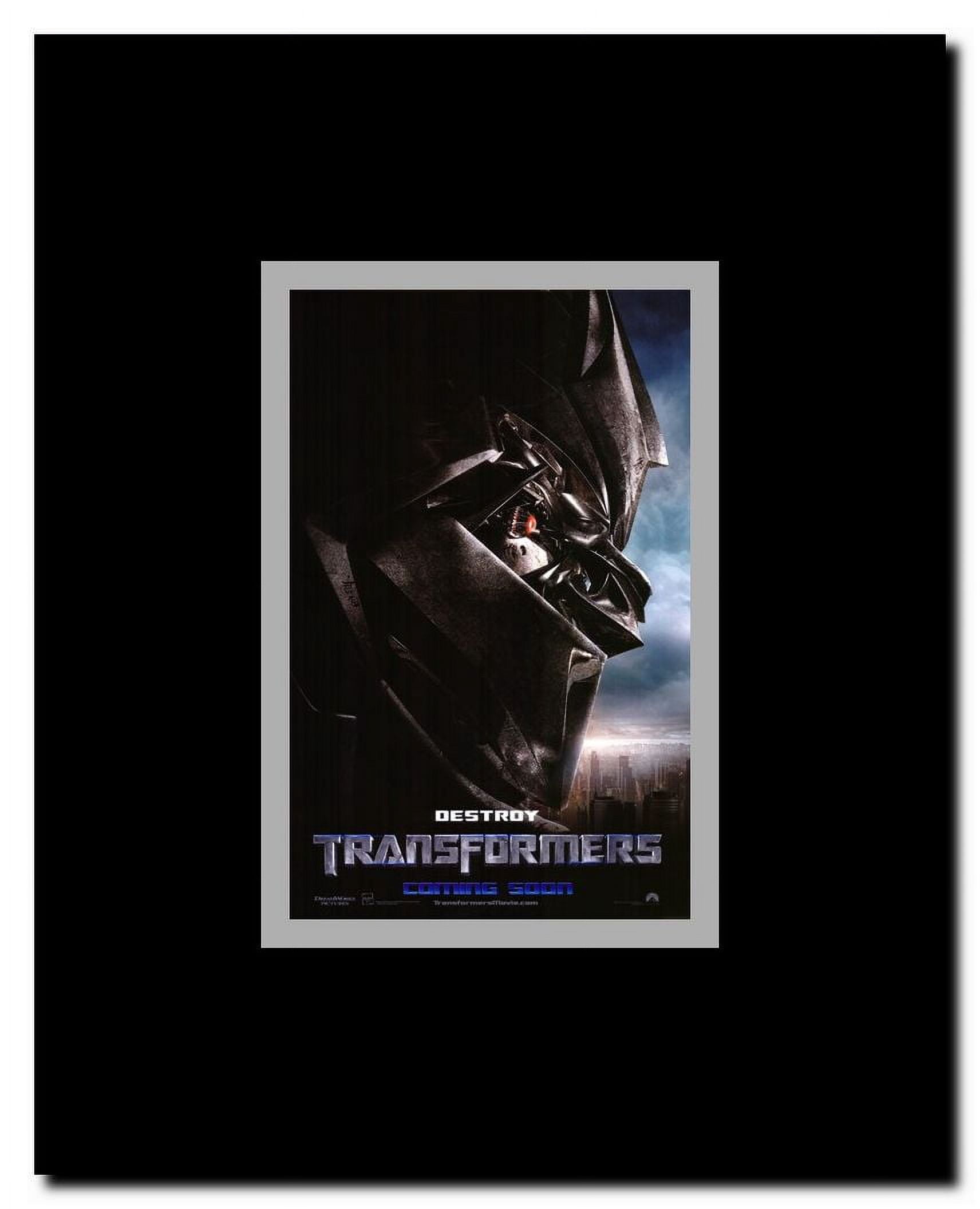 Transformers - style F Framed Movie Poster